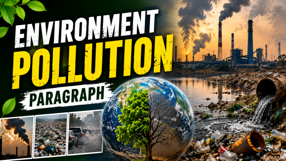 environment pollution paragraph