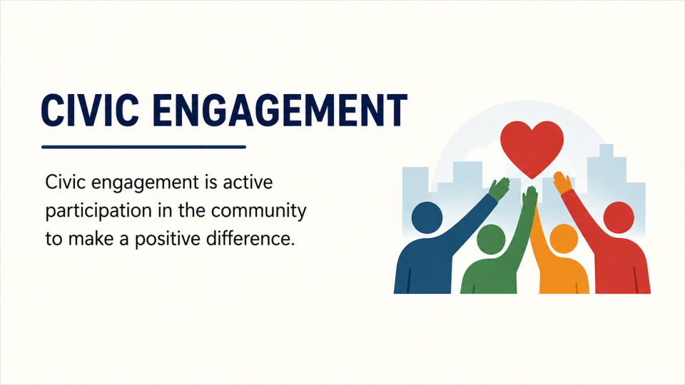 civic engagement paragraph
